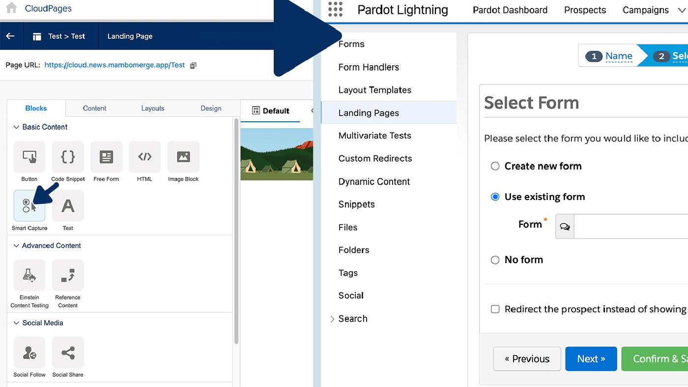 Marketing Cloud for “Pardot Speakers”: How to Create a Form for a Landing Page