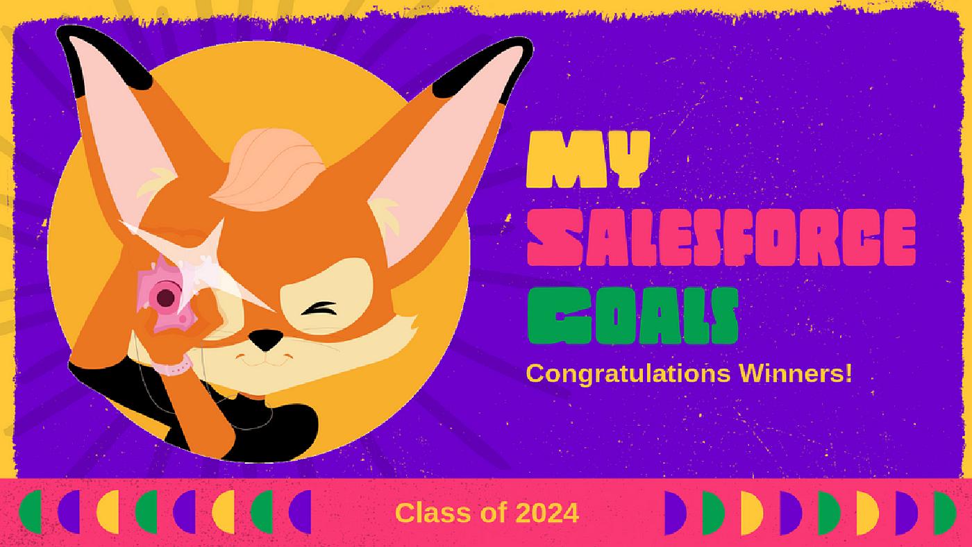 My Salesforce Goals — 2024 Winners