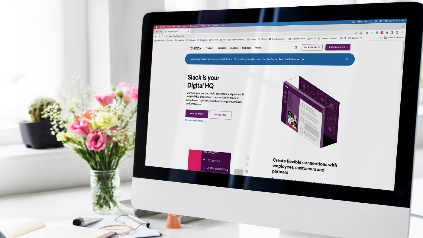 Connecting Remote Worforces - Slack as a Digital Workspace.