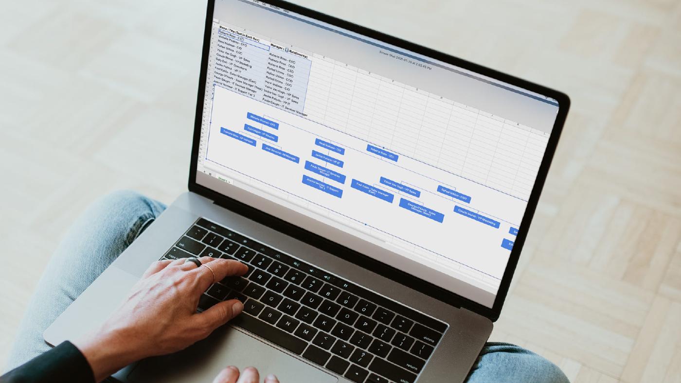 2-Minute Org Charts in Google Sheets