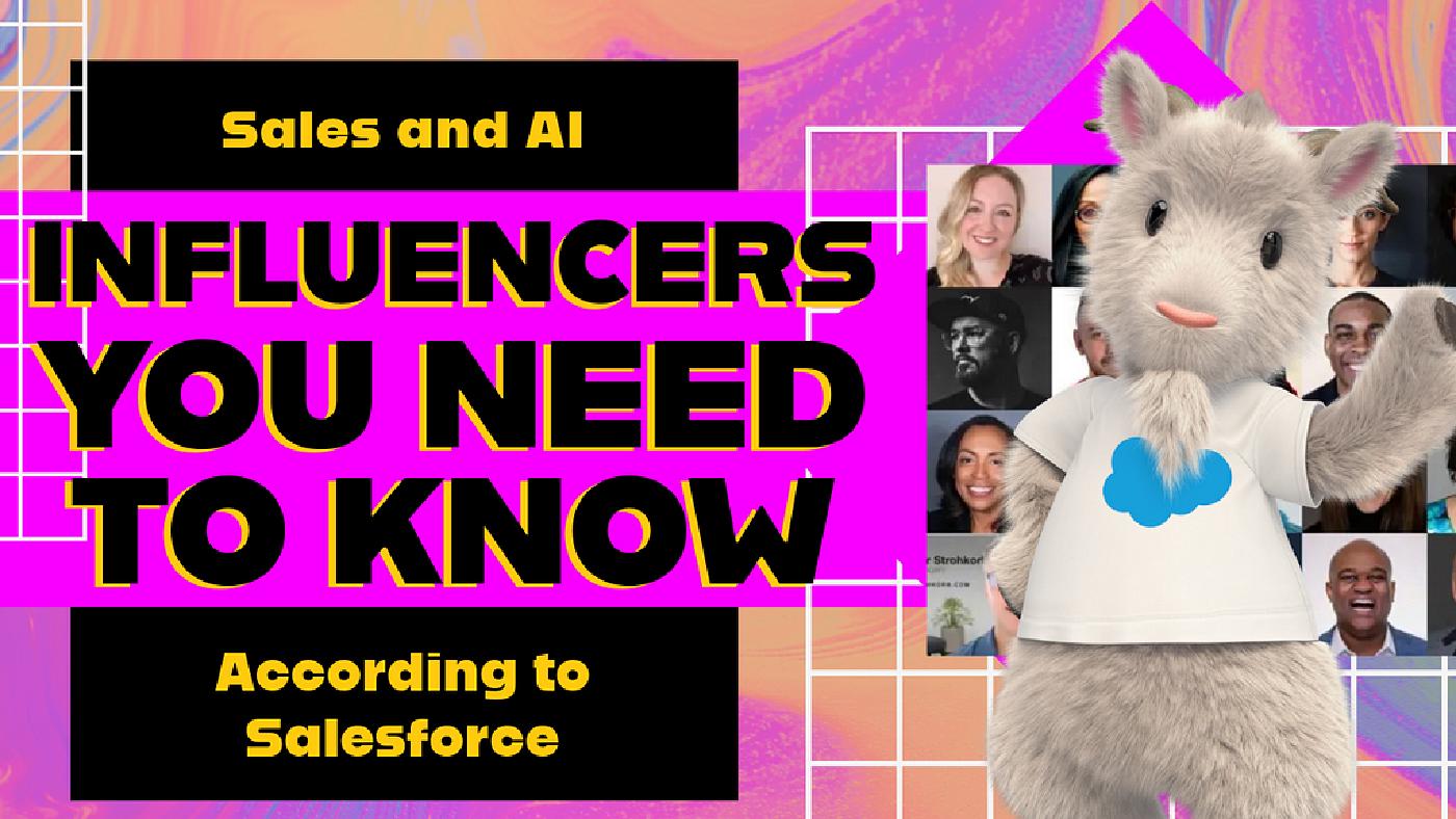 Sales and AI “Influencers” You Need to Know