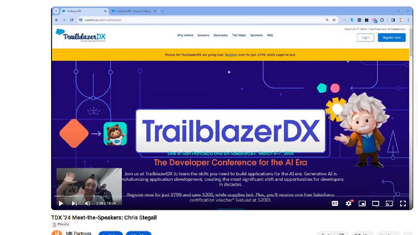 TDX Meet-the-Speakers: Chris Stegall