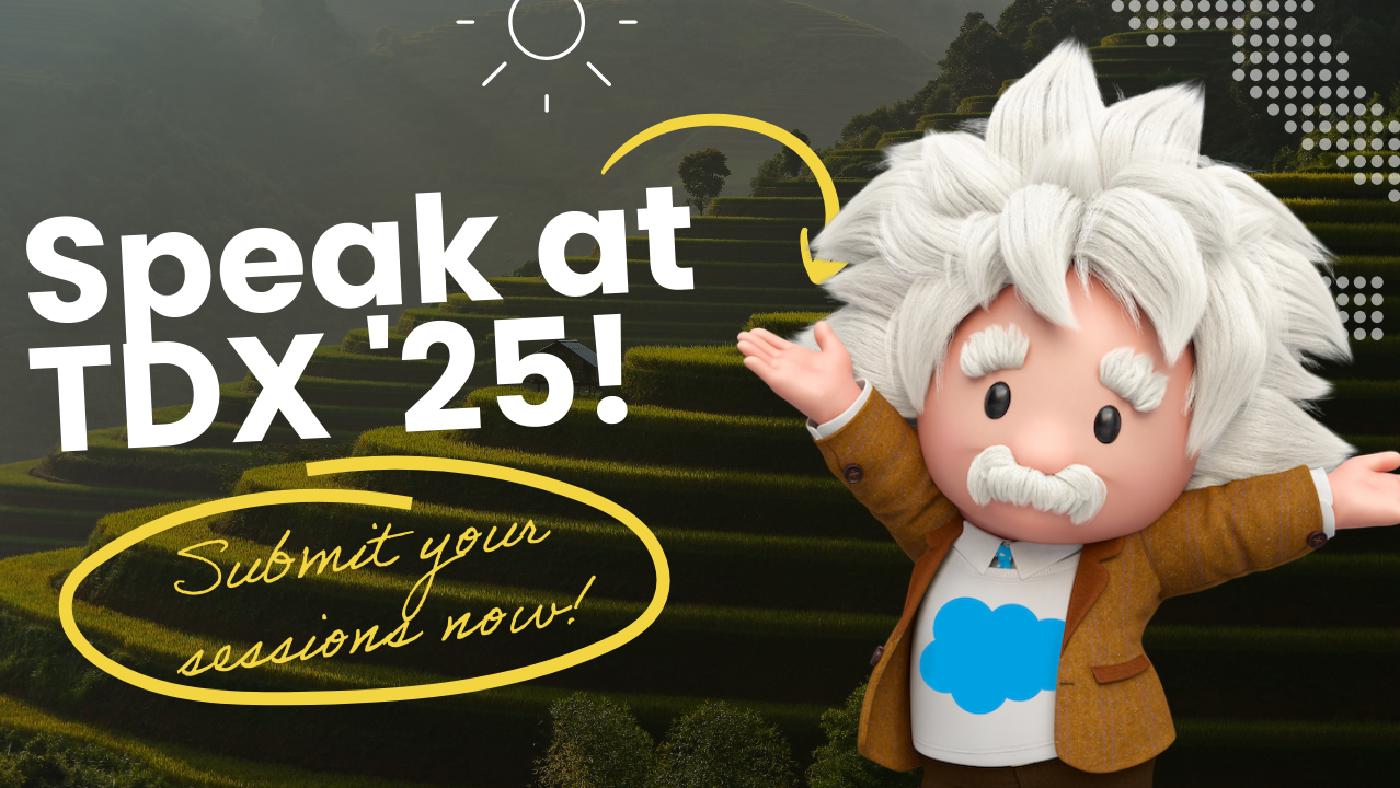 Speak at TDX '25!